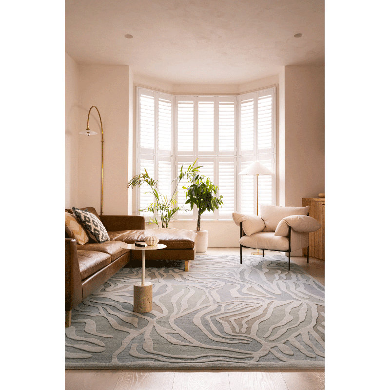 Rêverie Mist Area Rug, Rectangle 7' x 10'