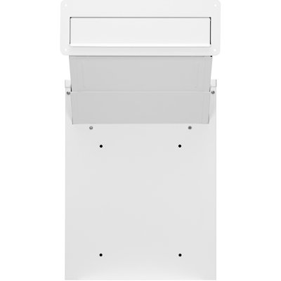 Through-The-Wall Drop Box with Adjustable Chute