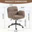 Fauteuil de bureau ergonomique pivotant à dossier épais pour le bureau à domicile, le meuble-lavabo et le salon-1259553530