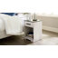 Table de chevet 1 tiroir Carnforth blanc / gris rustique-350931690