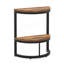 Table de bout demi-lune Slim