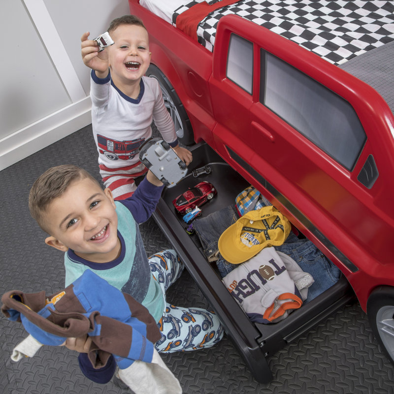 Step2 Turbocharged Twin Car Kids Bed