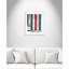 Aken 'Americana III' Framed Print-1413450043