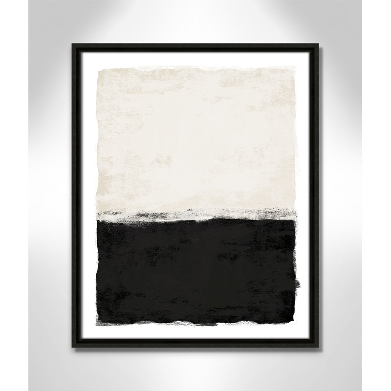 «Midnight II Print» par Natalie Carpentieri, 17.5' W x 21.5' H, Flottant espresso
