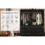 Armoire penderie 2 portes avec 3 tiroirs 