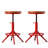 Jomarion Swivel Adjustable Height Counter Stool with Metal Frame