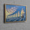 Art mural sur toile de coton sur toile de coton