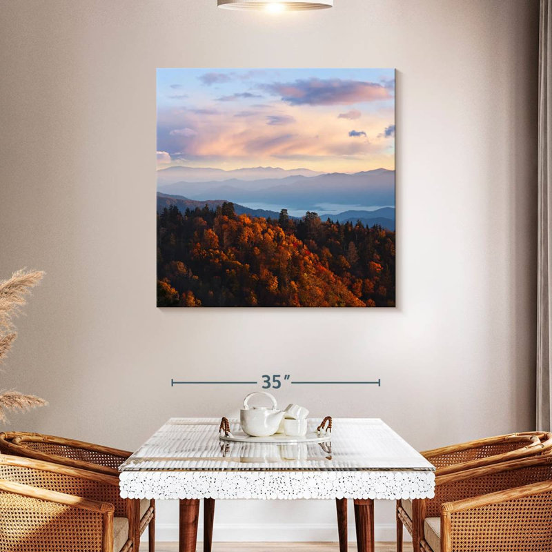 Alvord Smoky Mountain en automne, H 39 po x l 39 po