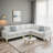 Modular Sectional Sofa Convertible L Shaped Sofa Couch 6 Seat Comfy Modular Sofa Couch For Living Room-1977841973
