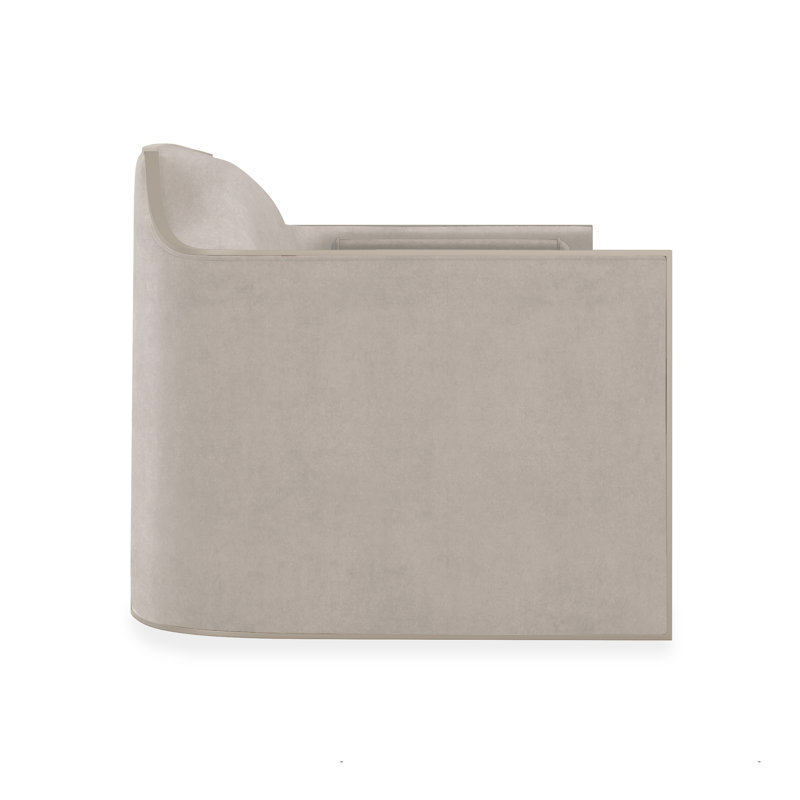 The Cat's Meow Chair, Beige Velvet