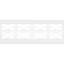 Panneaux muraux blancs 94,5 "(paquet de 4)-69958224