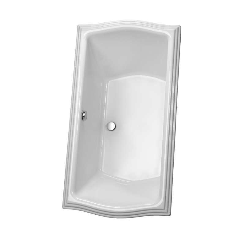 Clayton® 60" x 32" Soaking Bathtub, Cotton
