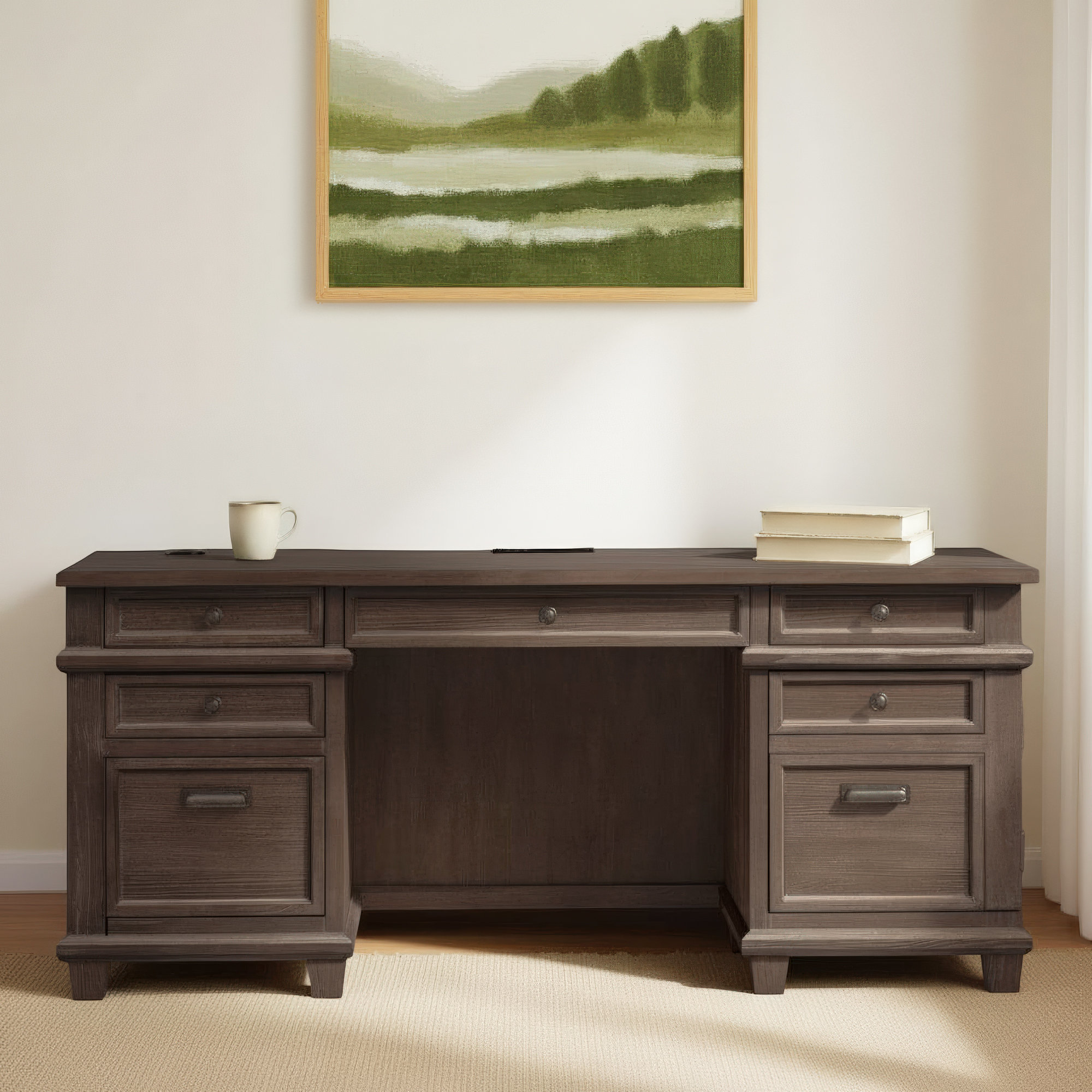 Alderton Credenza Desk