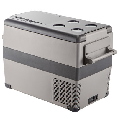 VEVOR 12V Car Refrigerator 45L Portable RV Freezer with App Control(-4℉~68℉) Dual-Zone Car Fridge