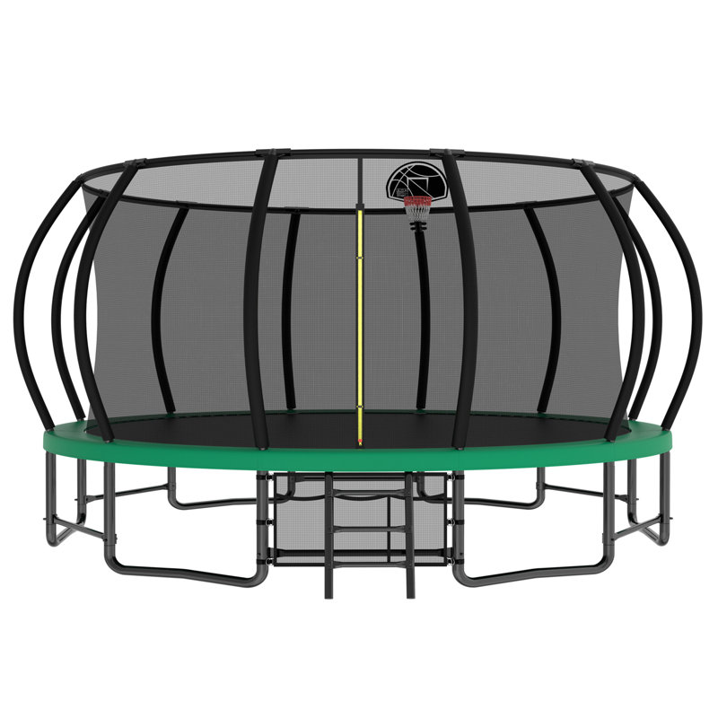 Trampoline pour enfants, Vert