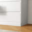 Commode double 6 tiroirs, l 47,4 "moderne avec tiroirs profonds pour chambre à coucher-577499435
