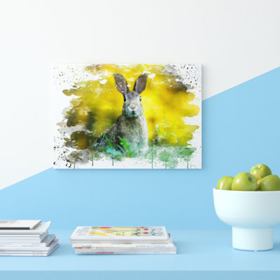 Rabbit Hare in a Meadow - Wall Art