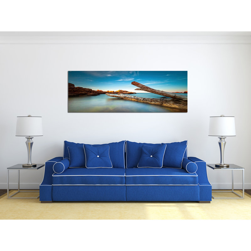 «Driftwood Dreams», art mural en acrylique ultrabrillant 60 po x 20 po