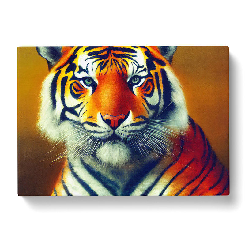 Sacred Tiger - Wrapped Canvas, 40cm H x 60cm W x 3cm D
