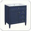 Meuble-lavabo moderne simple avec tiroirs supérieurs-1016814479