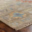 Tapis noué à la main taupe Colorburst Oushak-2114760091
