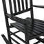 Chaise berçante d'extérieur en bois Deraway-195927755