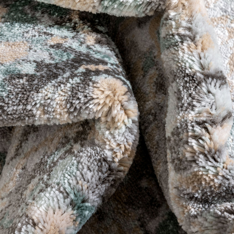 Eggers Floral Synthetic Area Rug, Runner 67 x 220cm