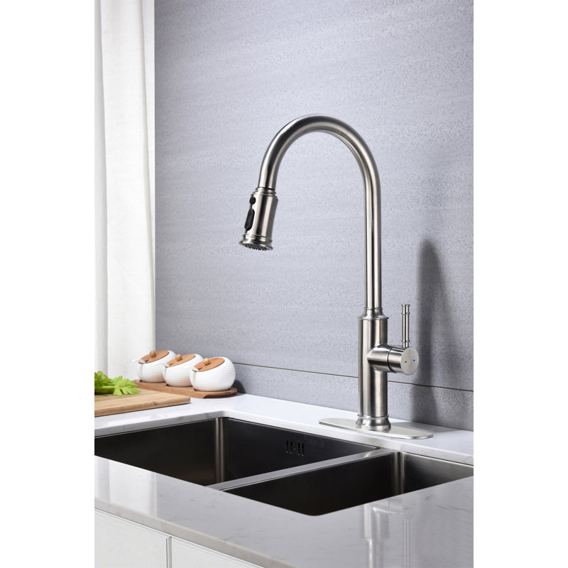 Kitchen Faucet With Pull Out Spraye
