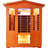 3-4 person outdoor sauna room