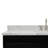 Hamlet 61 " W Freestanding Standard Free Standing 1 Single Vanity Bathroom Vanity With Carrara Marble Top-138335598-70315871