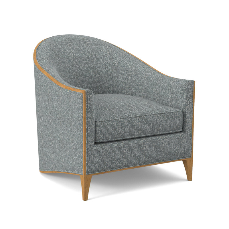 Chaise Atelier, Ambre, Mélange de polyester Maya cyan