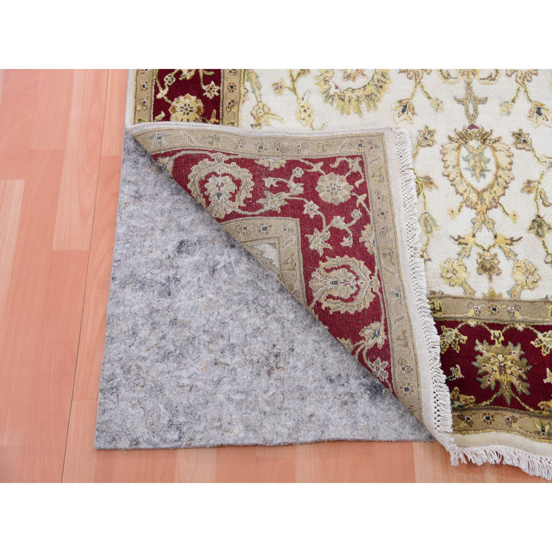 Tapis ivoire nouvel âge en laine Ceandra