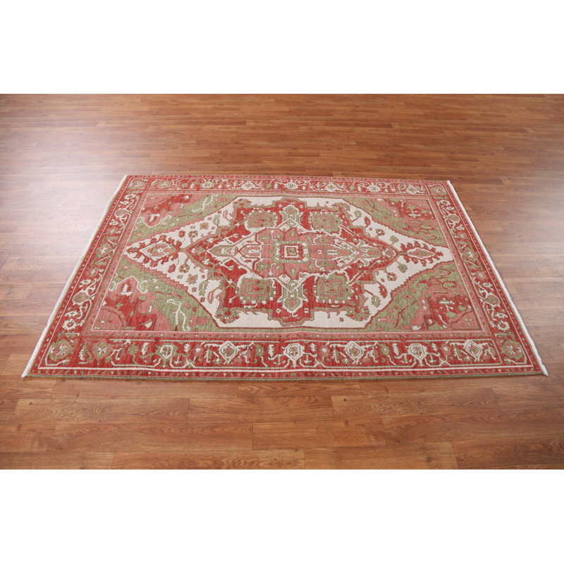 Tapis géométrique turc 4 x 6