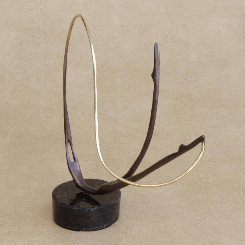 Sculpture en bronze Kristapher
