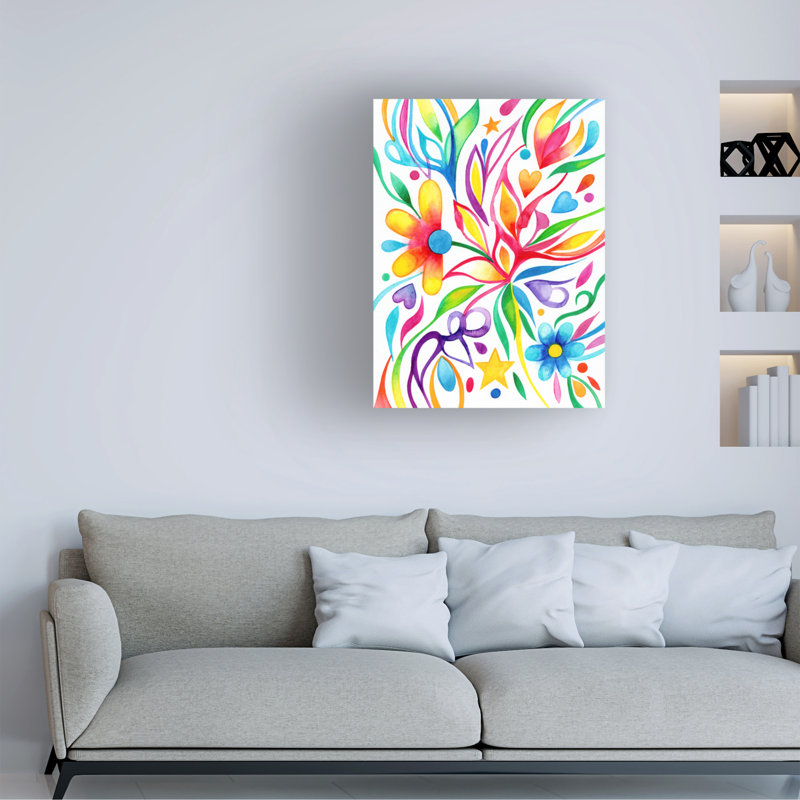Art sur toile 21, "Sandra Rede", H 24 po x l 18 po