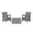 Rectangular Resin Outdoor Coffee Table-96898531
