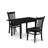  Rectangular Solid Wood Top With Butterfly Leaf Dining Table Set-1047949243-1047949244-1064996736