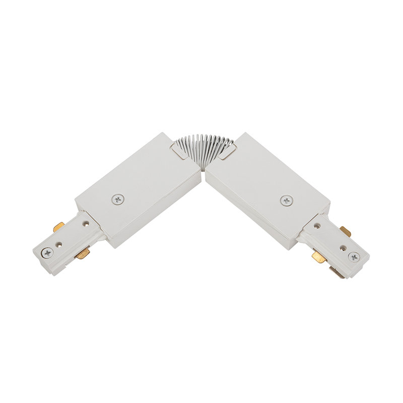 Connecteur flexible noir, Blanc