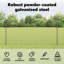 Vidaxl Fence Posts 10 Pcs U-Channel Galvanised Steel-114619013-114619016