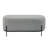 Aelia Leather Bench With Metal Legs-1216392958