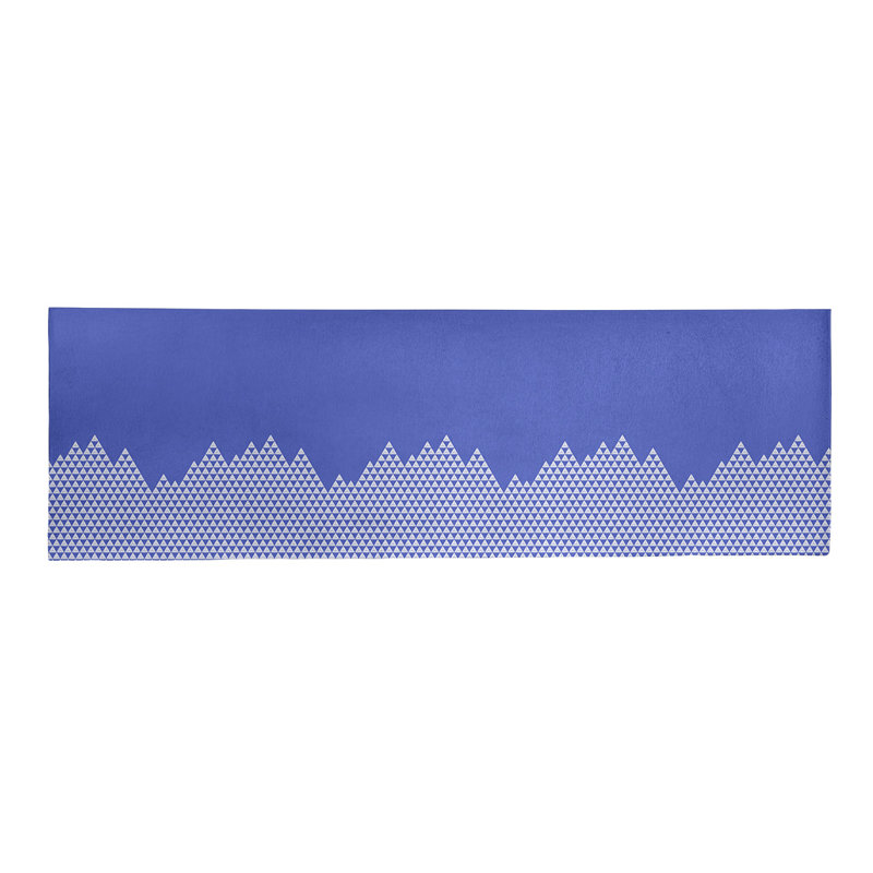 Tapis de mountain blue area, Tapis de couloir 2 pi 6 po x 8 pi