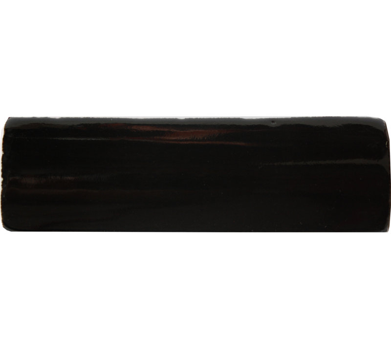 5pcs TalaMex Quarter Round Trim, Black, 1.2" W x 4" L