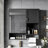 Modern Wall Mounted Bathroom Medicine Cabinet-106886708