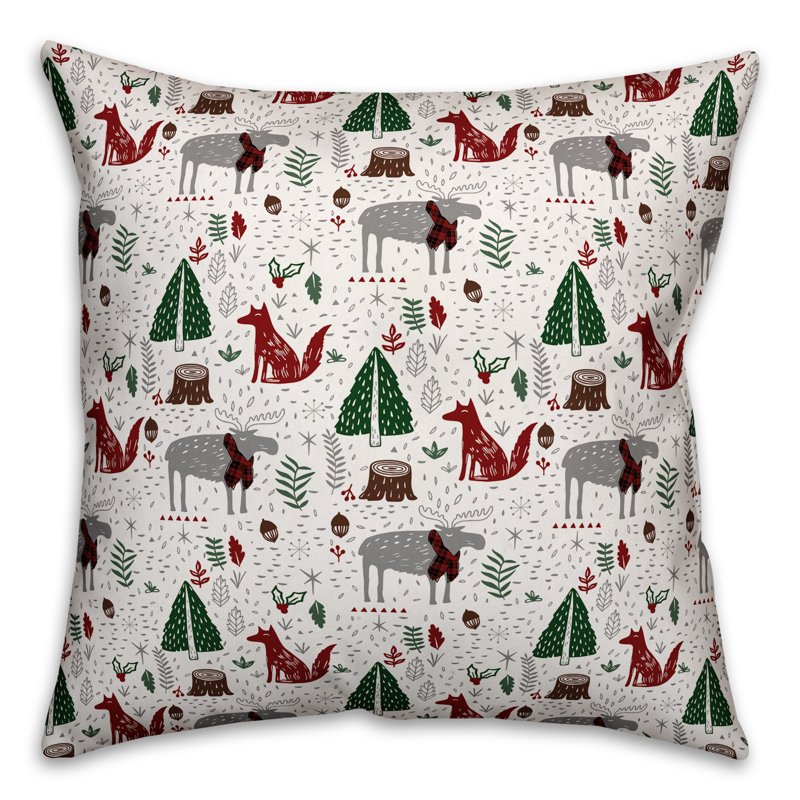 Geometric Reversible Throw Pillow