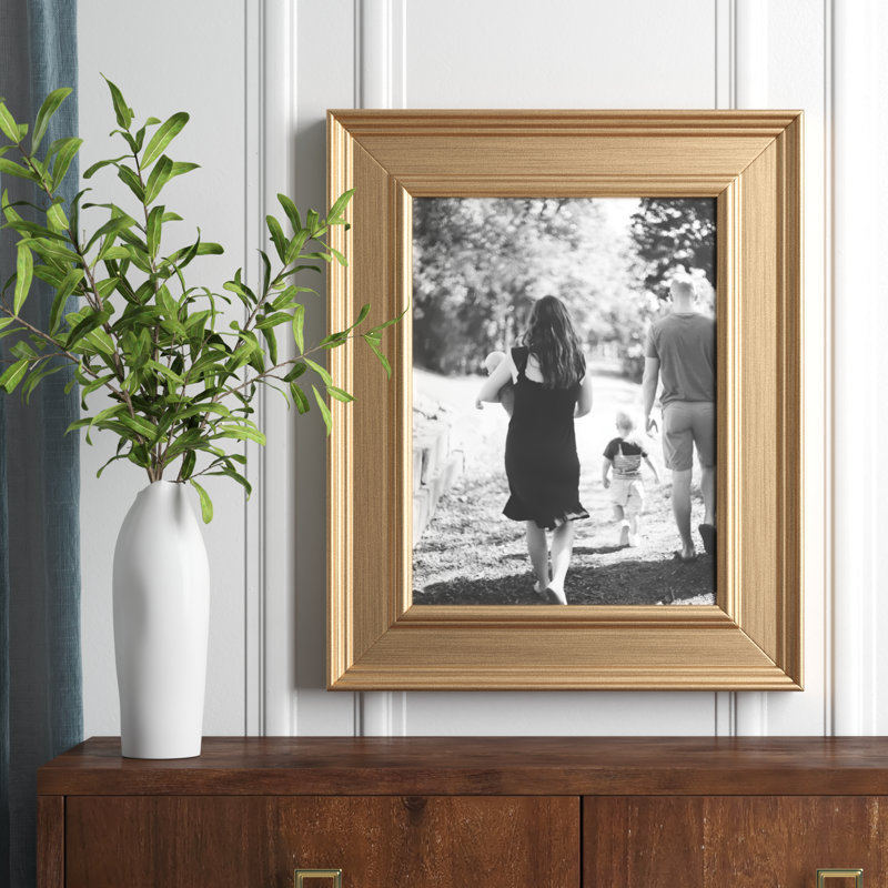 Cadre photo simple Cornellius, Argent, 24 po x 24 po