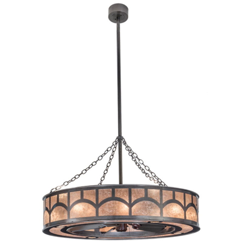 Mission Downrod Ceiling Fan