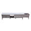 Daudi Unfinished TV Stand for TVs up to 75"
