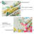 HoneiLife King Size 3‑Piece Persian Daisy Pattern Quilt Bedding Set, Soft Blended‑Fabric Coverlet with Matching Pillow Shams, Yellow-124591657-124591658