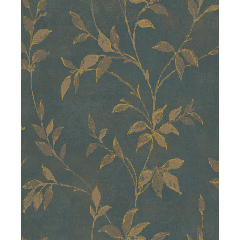 Rouleau de papier peint L 33 pi x l 21 po, Bleu