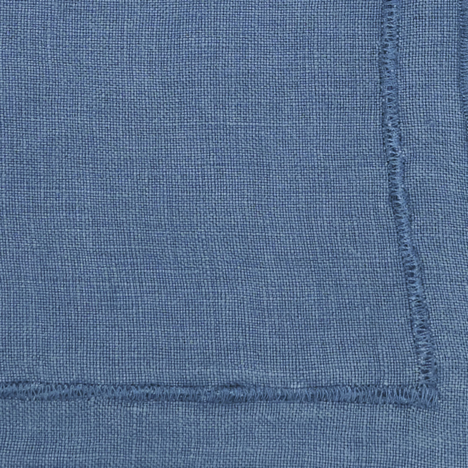 Stonewashed Overlock Edge Napkin (Set of 4), Navy